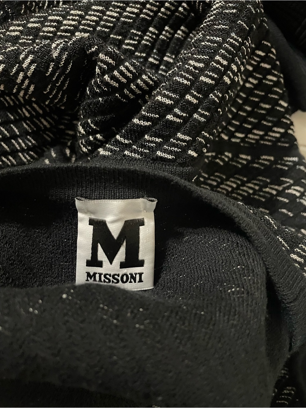 Missoni Black Knit Dress (size 38) - Picture 5 of 6